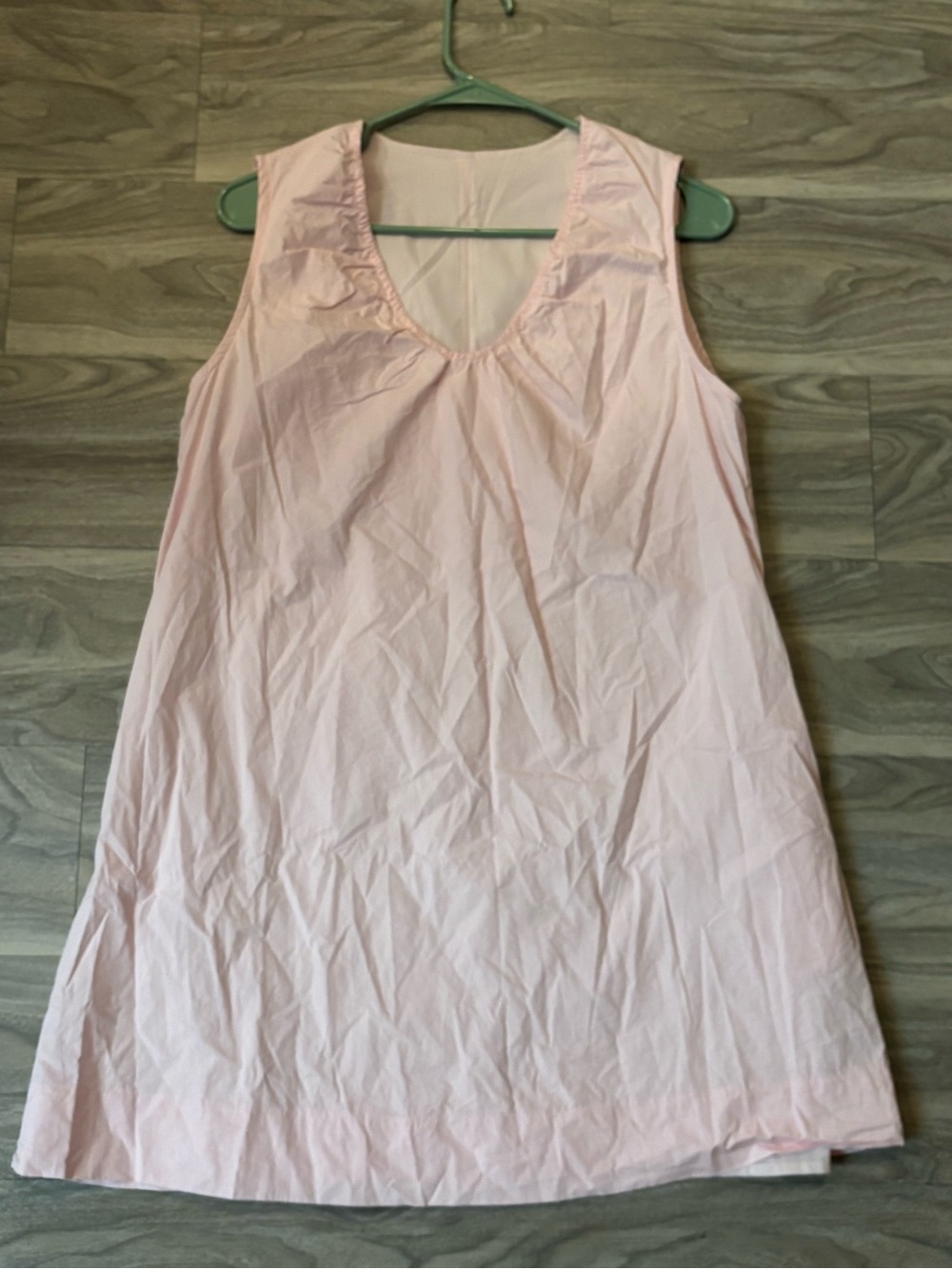 Women's Sleeveless Nightgown - Soft Light Pink
